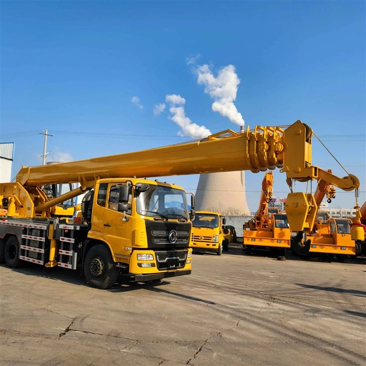 Truck Crane 10 Ton 12 Ton 16 Ton 25 Ton Lifting Capacity Truck Crane Hydraulic Mobile Cranes For Sale suppliers